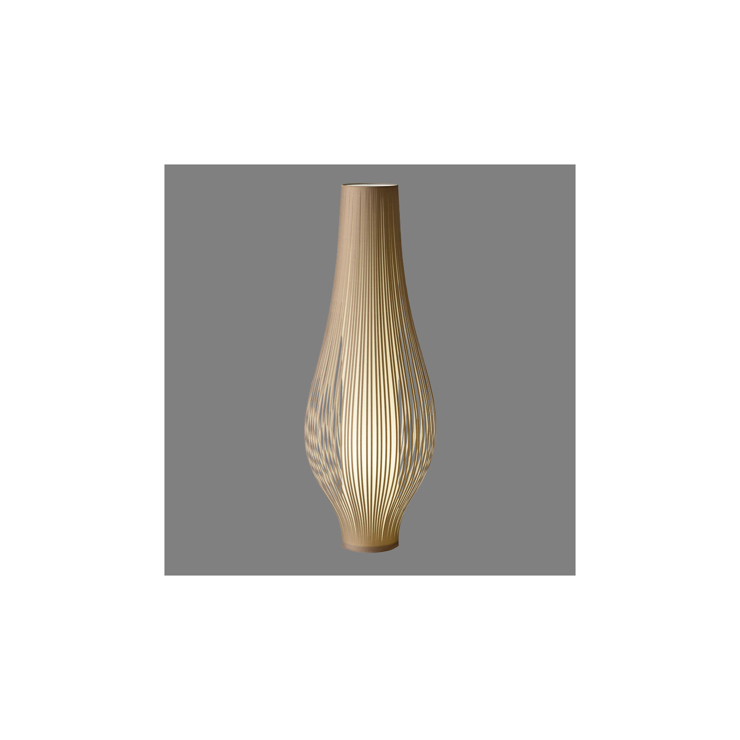 Lampadaire tissu MIRTA PIERRE Acb Lighting