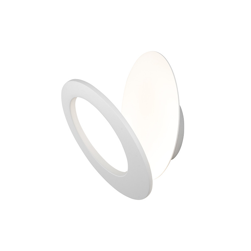 Applique murale ronde TORONTO noir ou blanc, 2 tailles Mantra Iluminacion