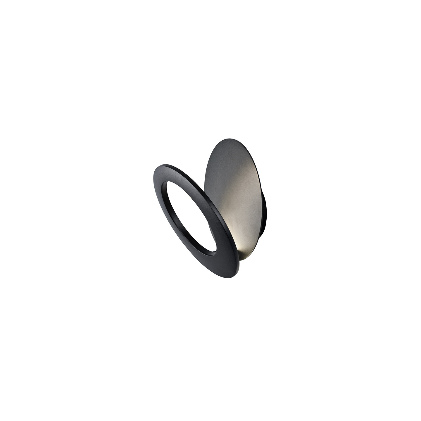 Applique murale ronde TORONTO noir ou blanc, 2 tailles Mantra Iluminacion