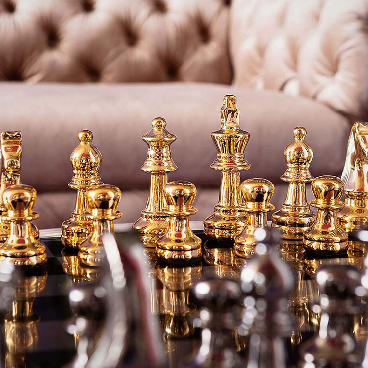 Echiquier design CHESS, 2 finitions Kare Design