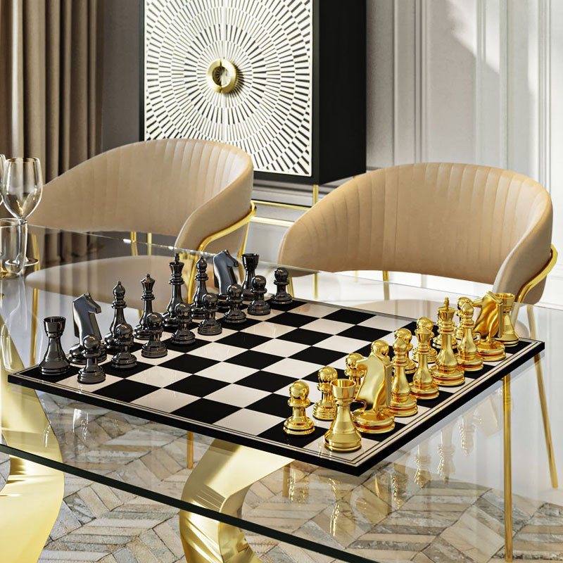 Echiquier design CHESS, 2 finitions Kare Design