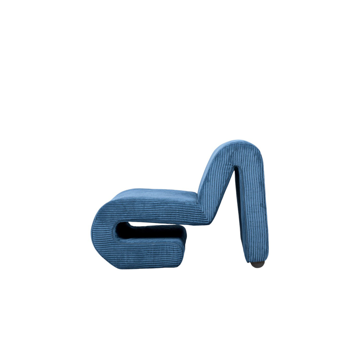 Fauteuil velours design A35, 3 coloris Drimmer