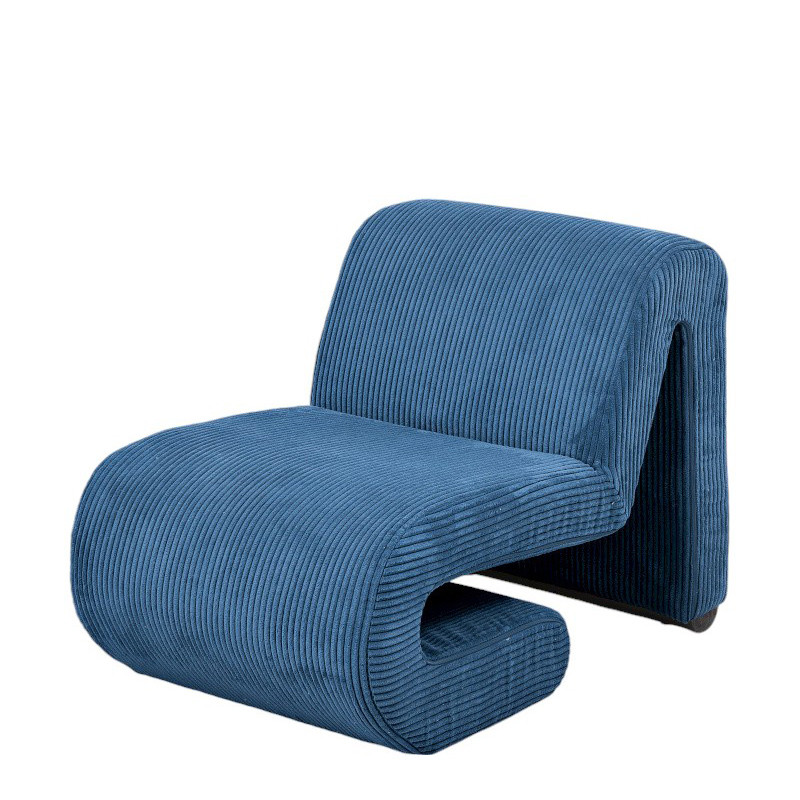Fauteuil velours design A35, 3 coloris Drimmer