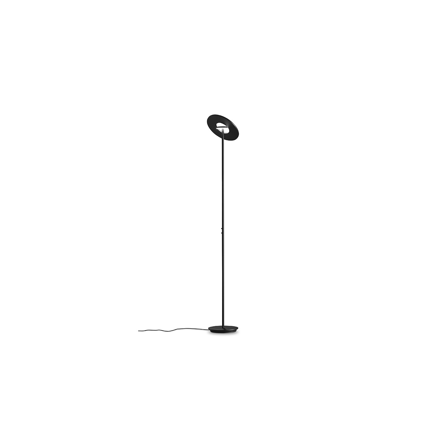 Lampadaire led design NOVA noir Holtkotter