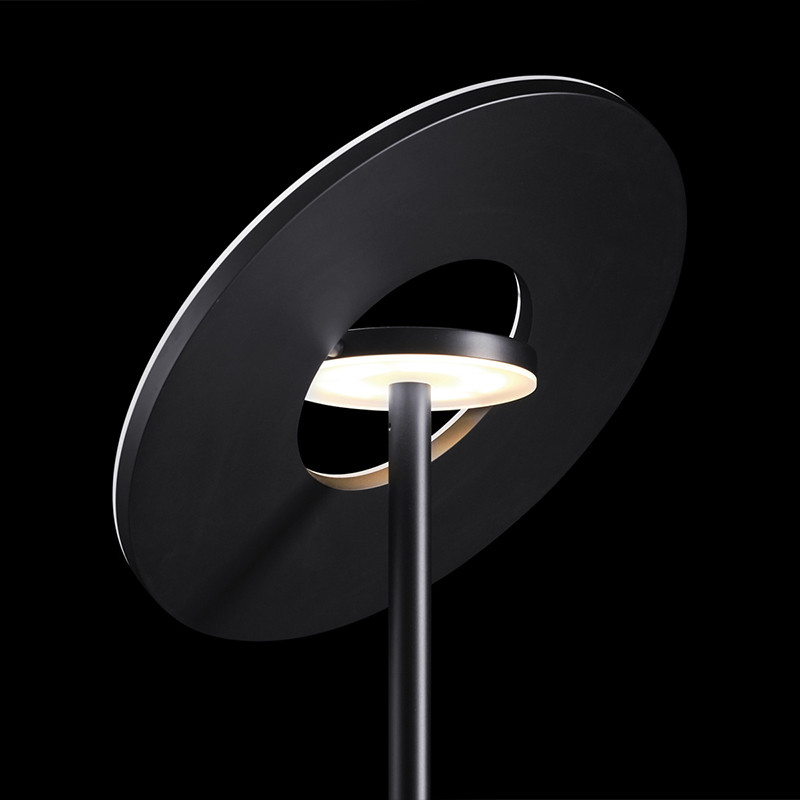 Lampadaire led design NOVA noir Holtkotter