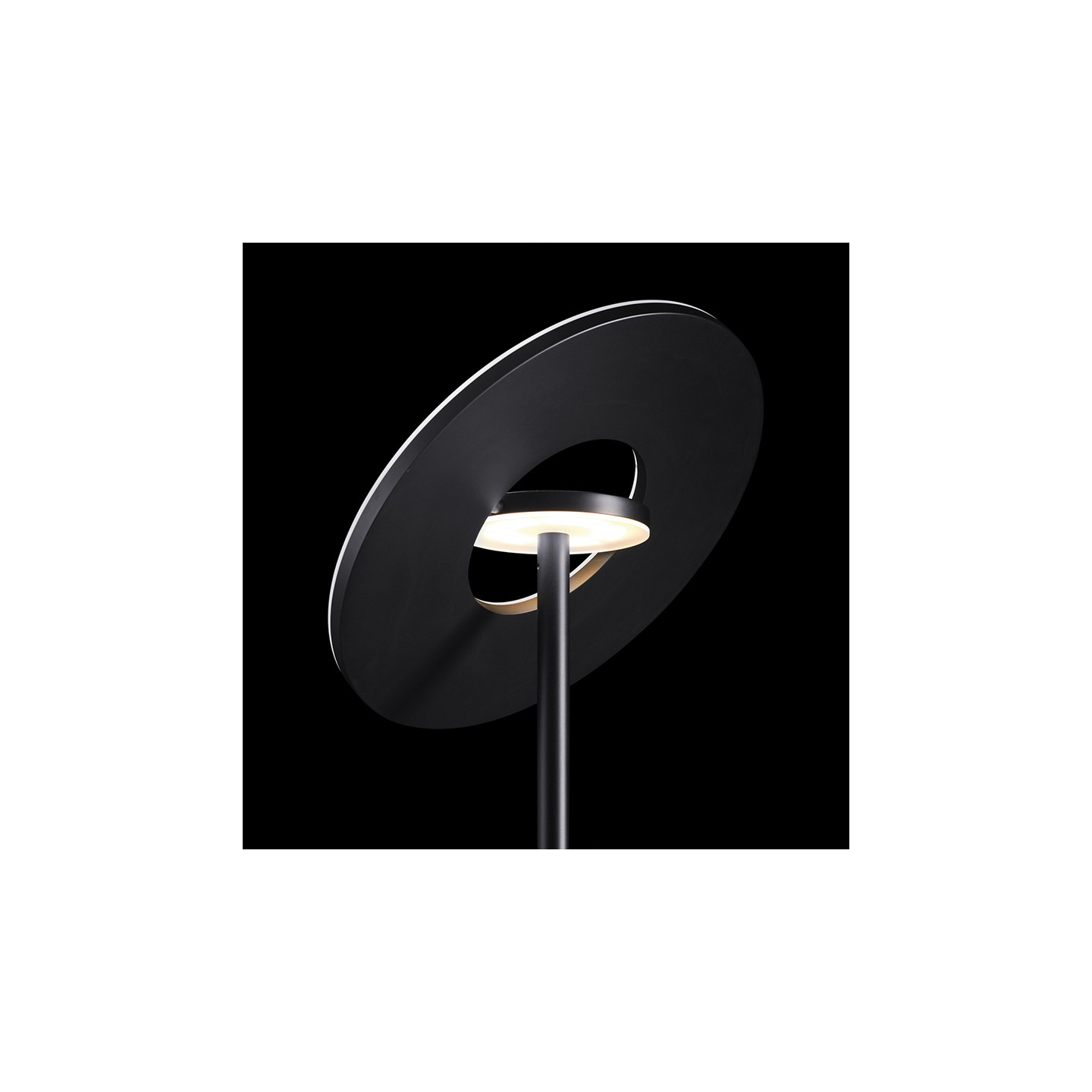 Lampadaire led design NOVA noir Holtkotter