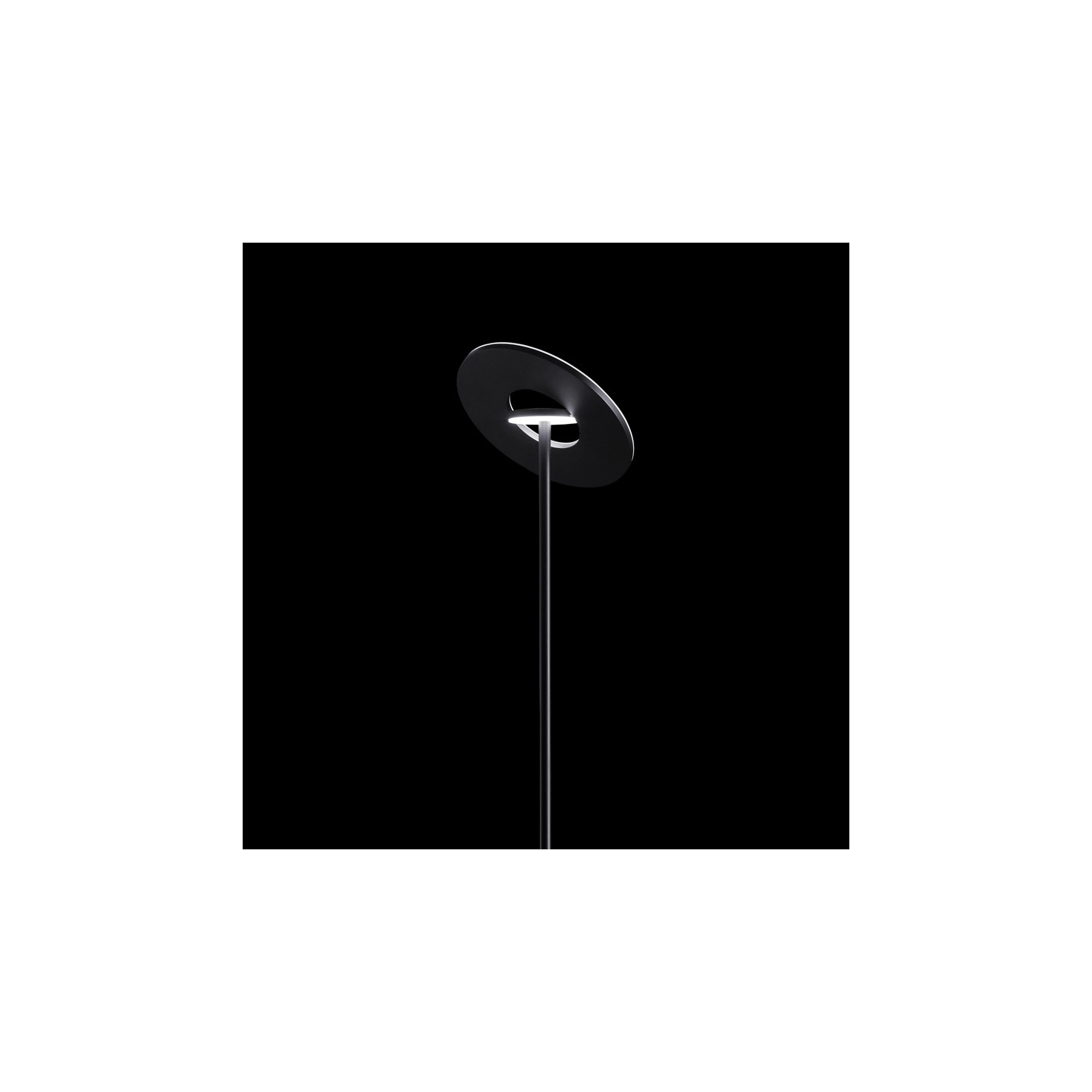 Lampadaire led design NOVA noir Holtkotter