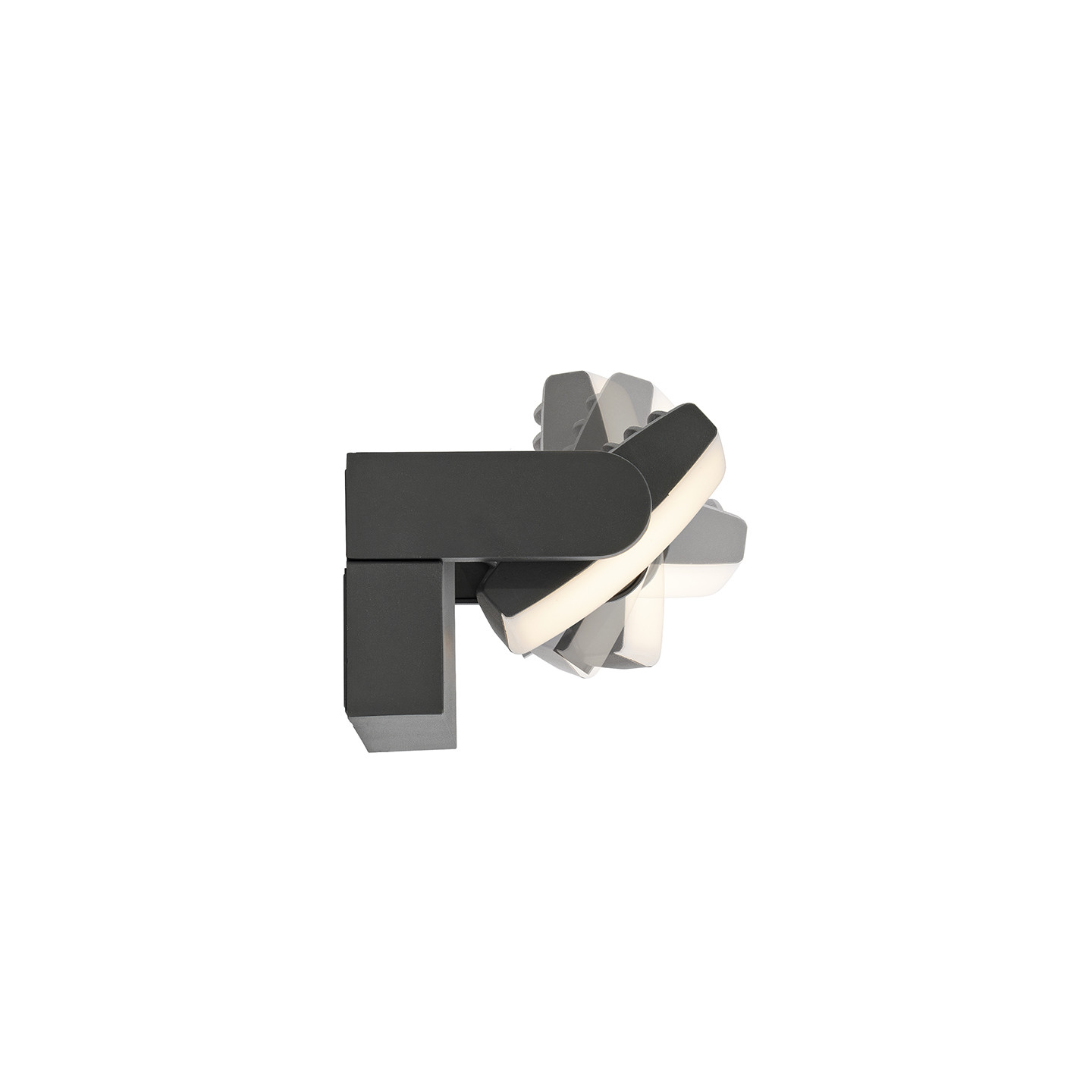 Applique extérieur orientable HOOD anthracite ou blanc Mantra iluminacion