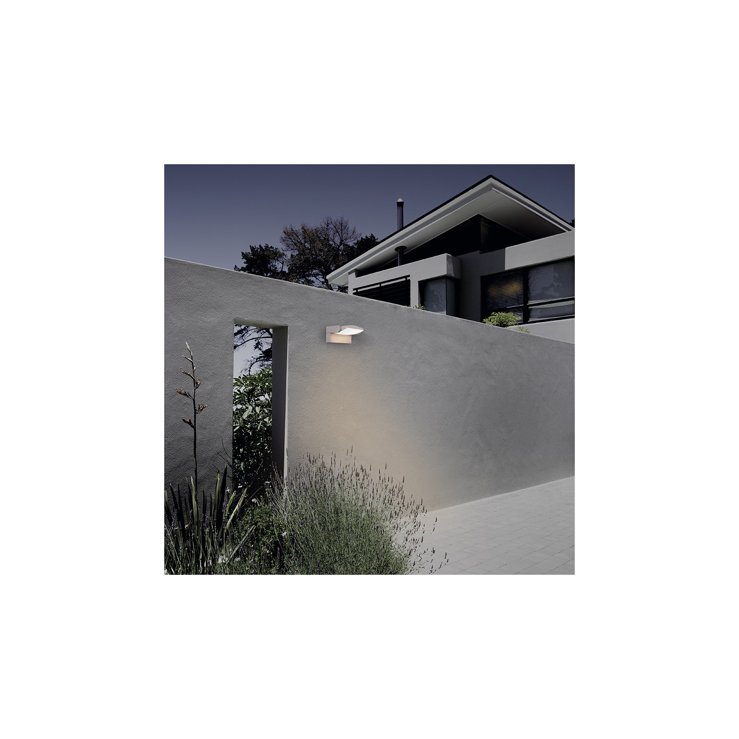 Applique extérieur orientable HOOD anthracite ou blanc Mantra iluminacion