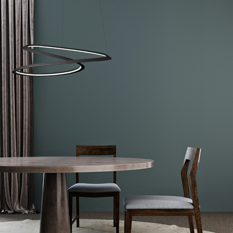 Suspension circulaire KEPLER PETITE, 3 coloris Nemo Lighting