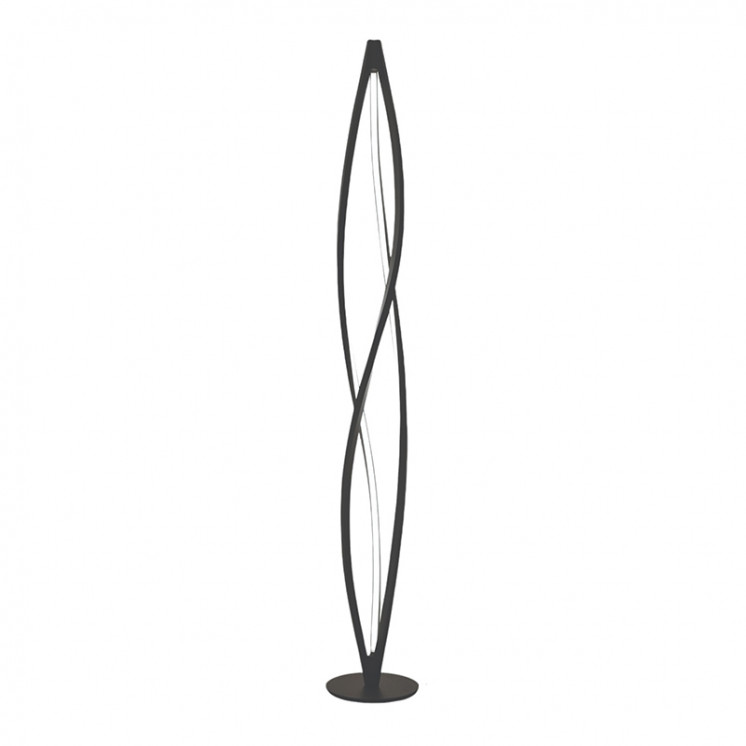 Lampadaire design IN THE WIND, noir ou titane gris Nemo Lighting