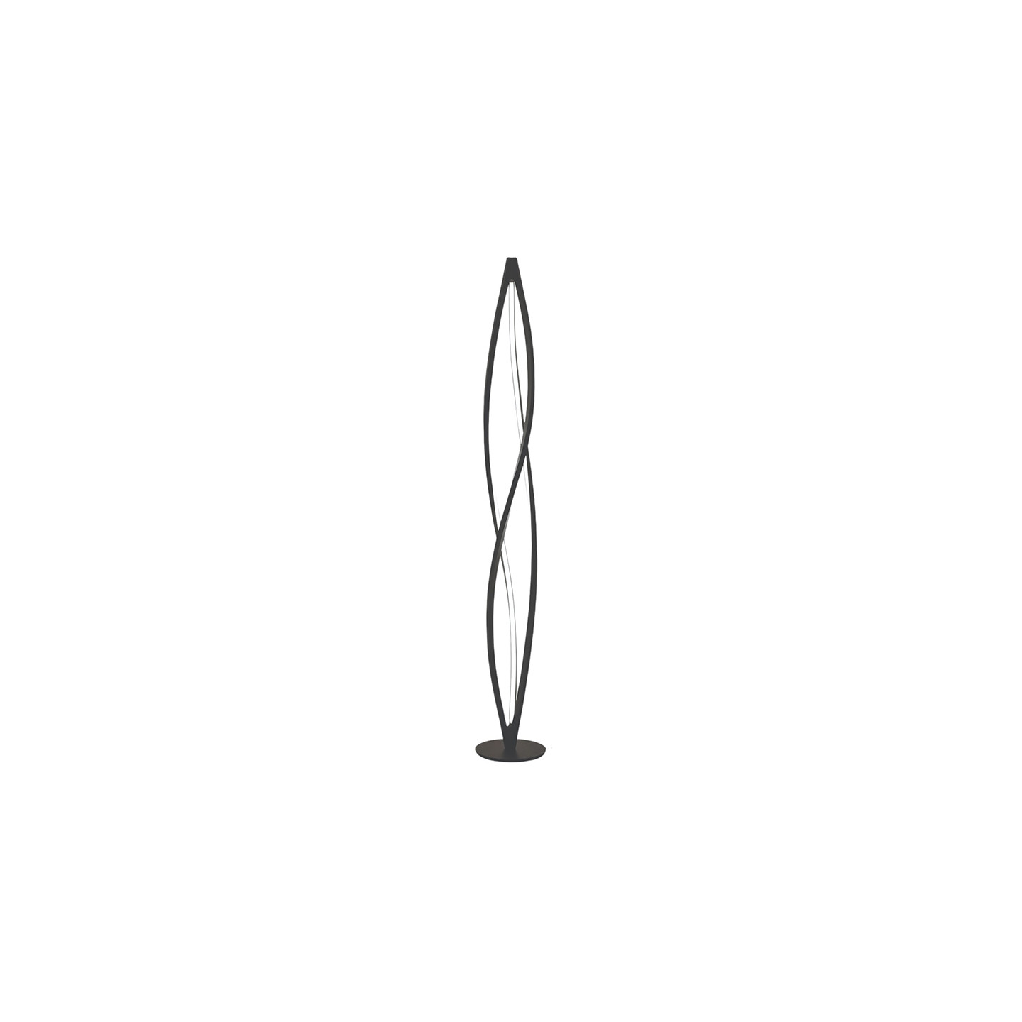 Lampadaire design IN THE WIND, noir ou titane gris Nemo Lighting
