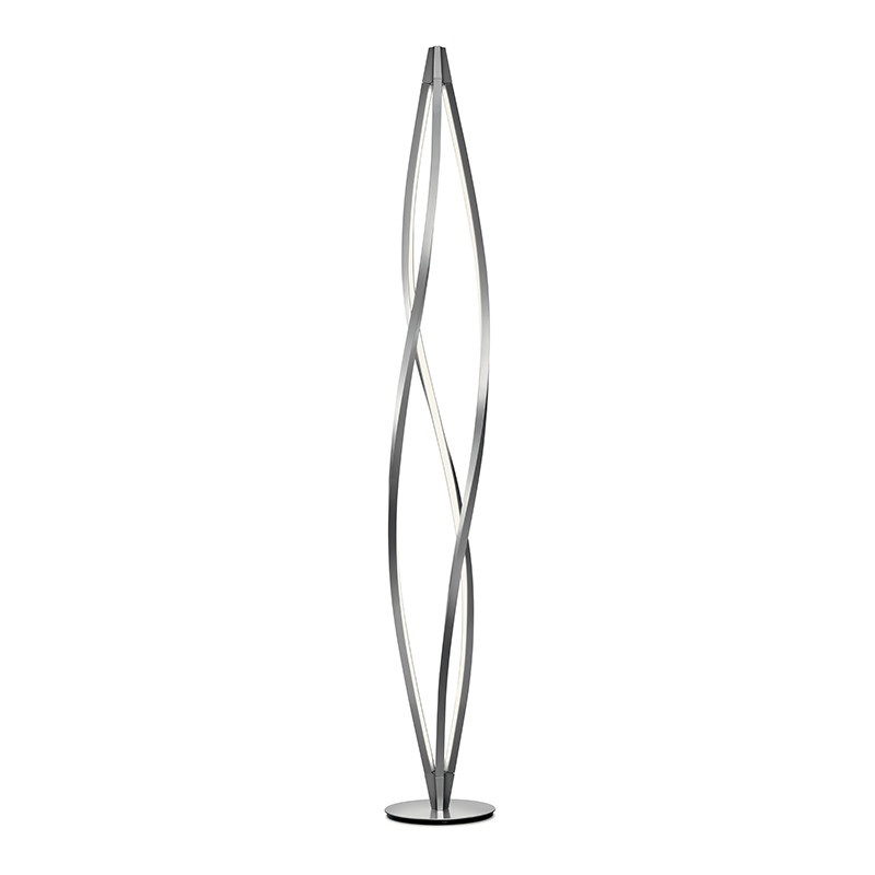 Lampadaire design IN THE WIND, noir ou titane gris Nemo Lighting
