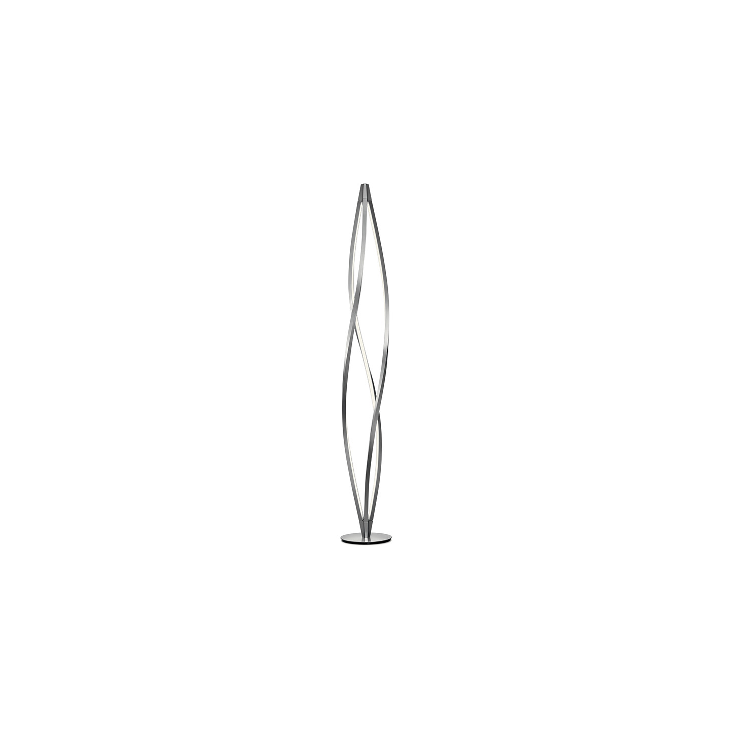 Lampadaire design IN THE WIND, noir ou titane gris Nemo Lighting