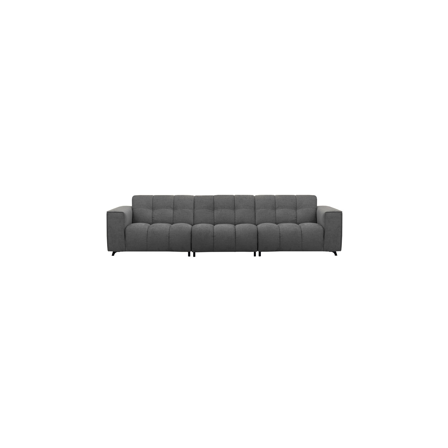 Canapé design contemporain ROCK, tissu Eton en 10 coloris Vilmers