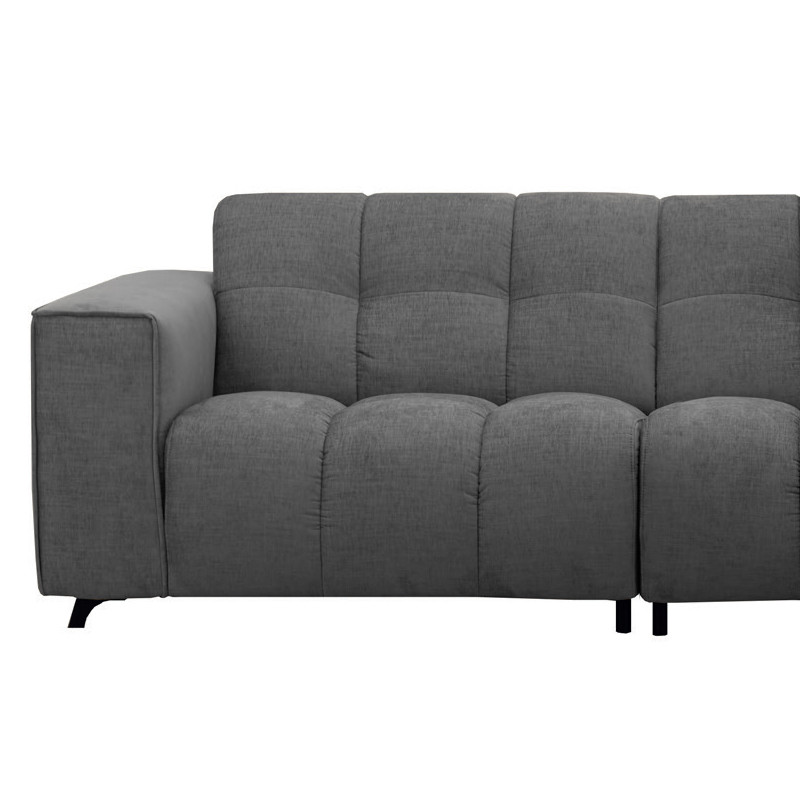 Canapé design contemporain ROCK, tissu Eton en 10 coloris Vilmers