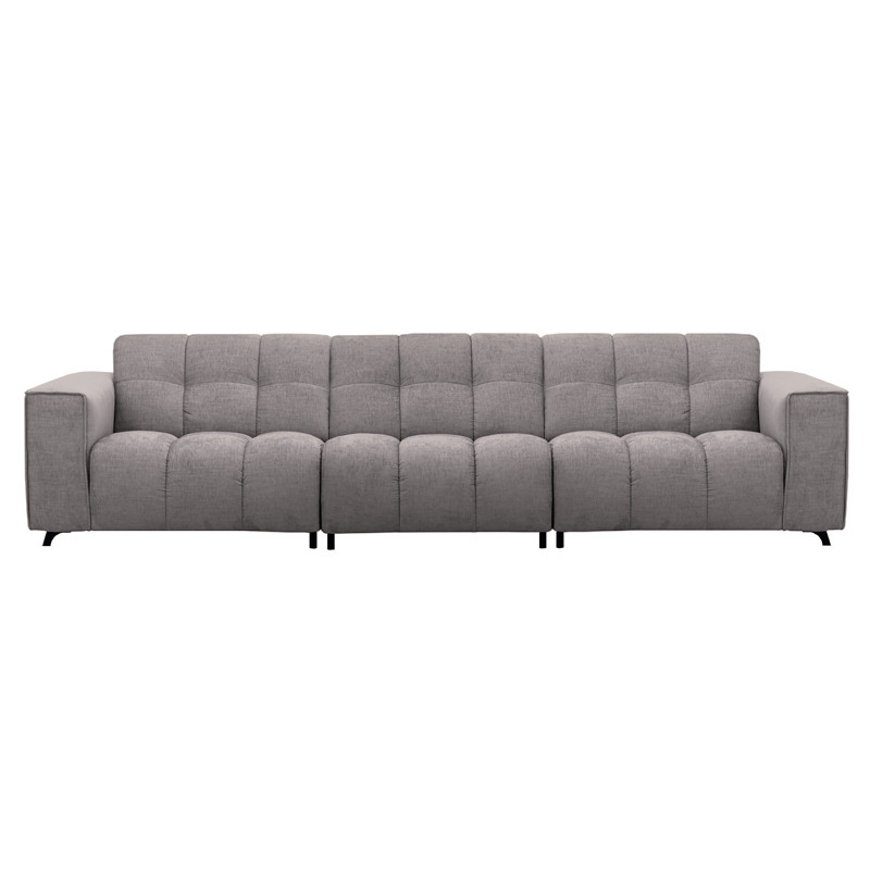 Canapé design contemporain ROCK, tissu Eton en 10 coloris Vilmers
