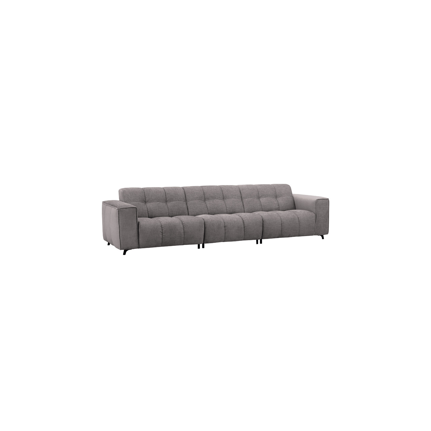 Canapé design contemporain ROCK, tissu Eton en 10 coloris Vilmers