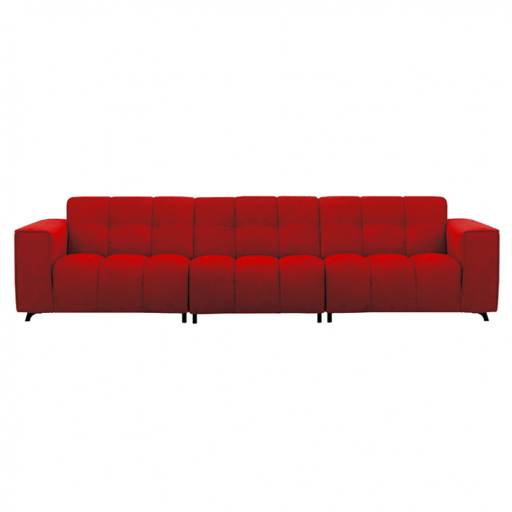 Canapé design contemporain ROCK, tissu Eton en 10 coloris Vilmers