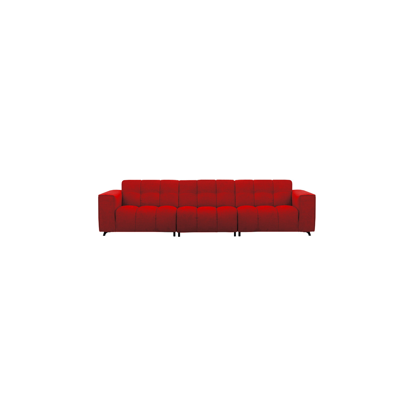 Canapé design contemporain ROCK, tissu Eton en 10 coloris Vilmers