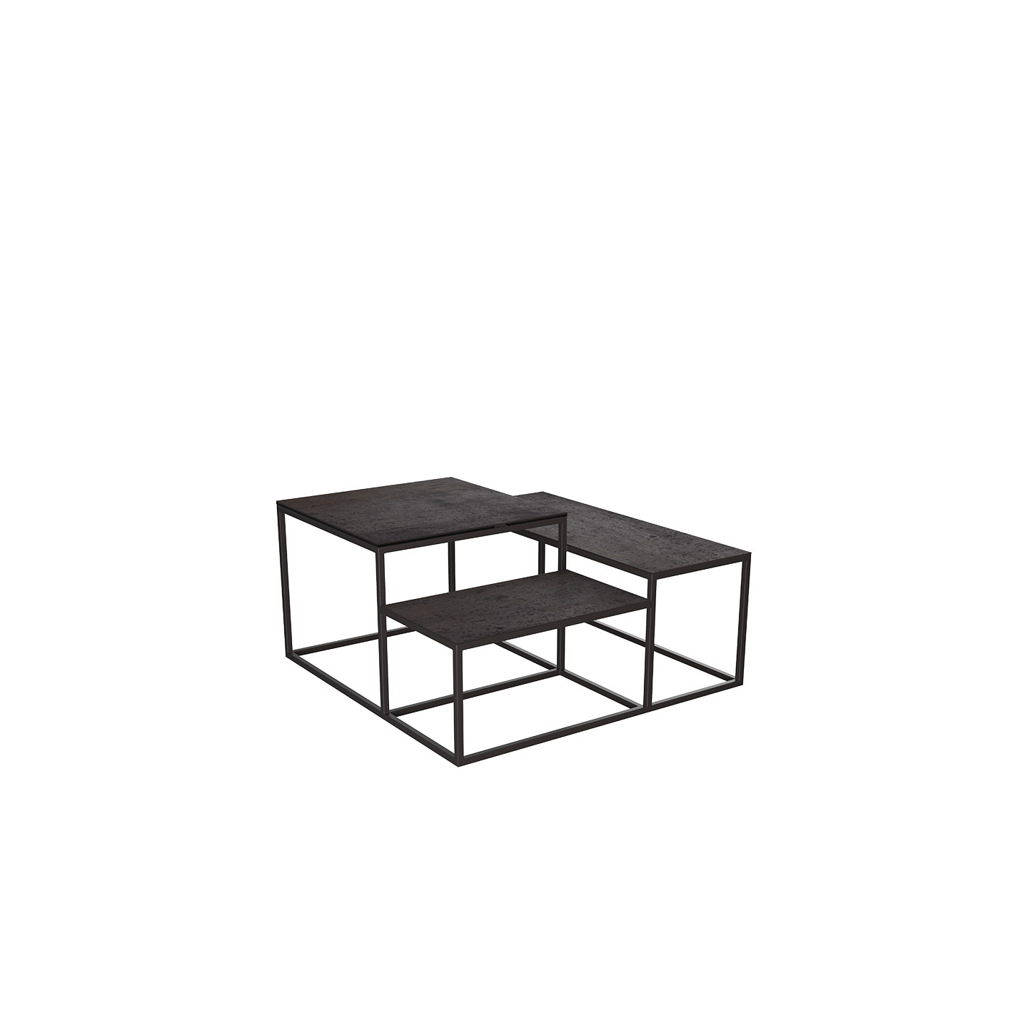 Table basse en céramique BRASILIA, 6 finitions Akante