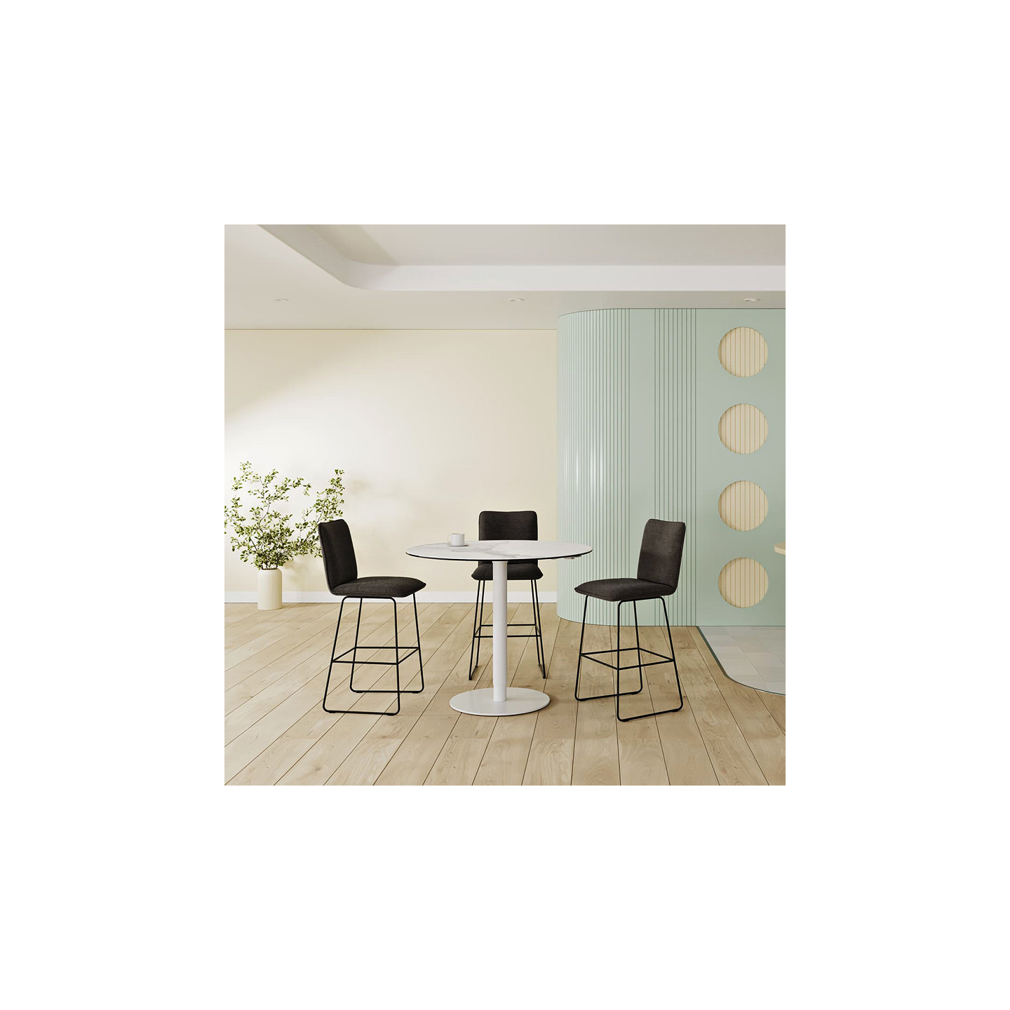 Tabouret de bar MANHATTAN, 4 coloris Akante