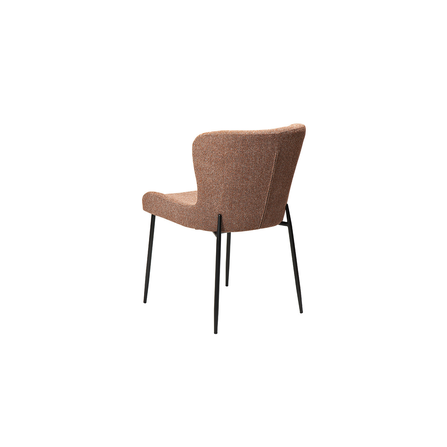Chaise de salle à manger GLAM, tissu bouclette en 5 coloris Dan Form