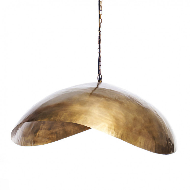 Suspension laiton doré FORTUNE COOKIE, 2 tailles Bazar Bizar