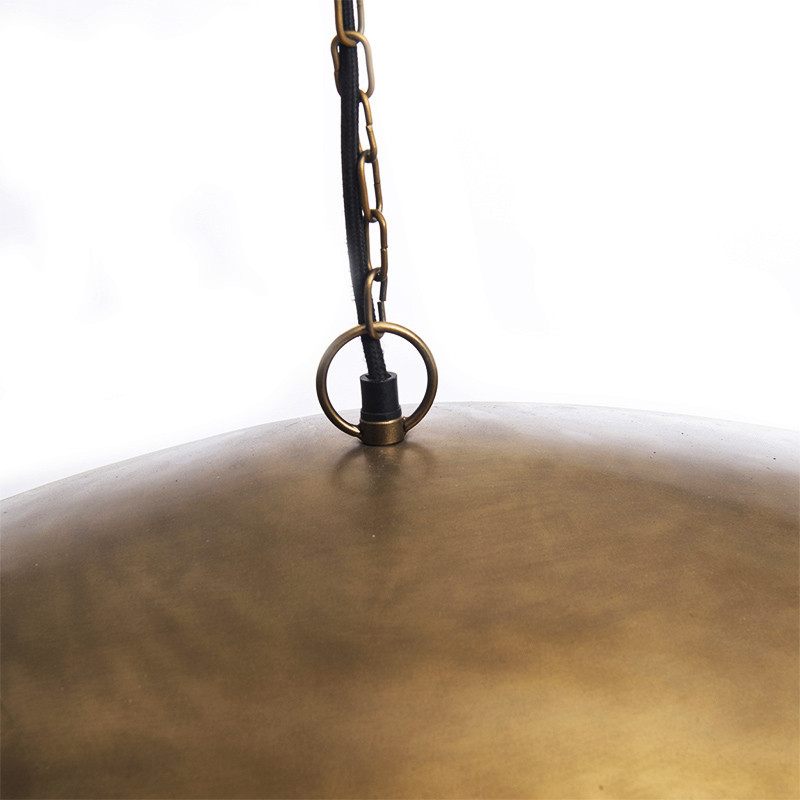 Suspension laiton doré FORTUNE COOKIE, 2 tailles Bazar Bizar