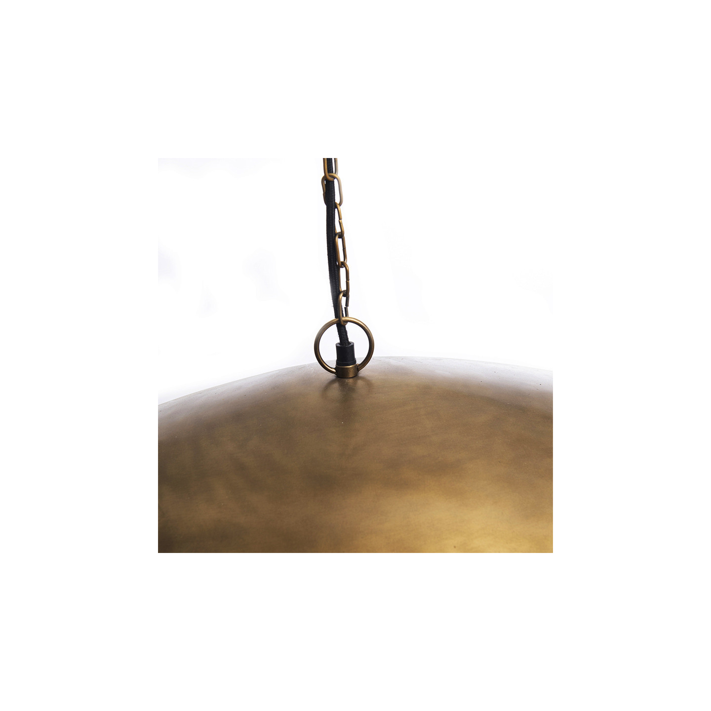 Suspension laiton doré FORTUNE COOKIE, 2 tailles Bazar Bizar