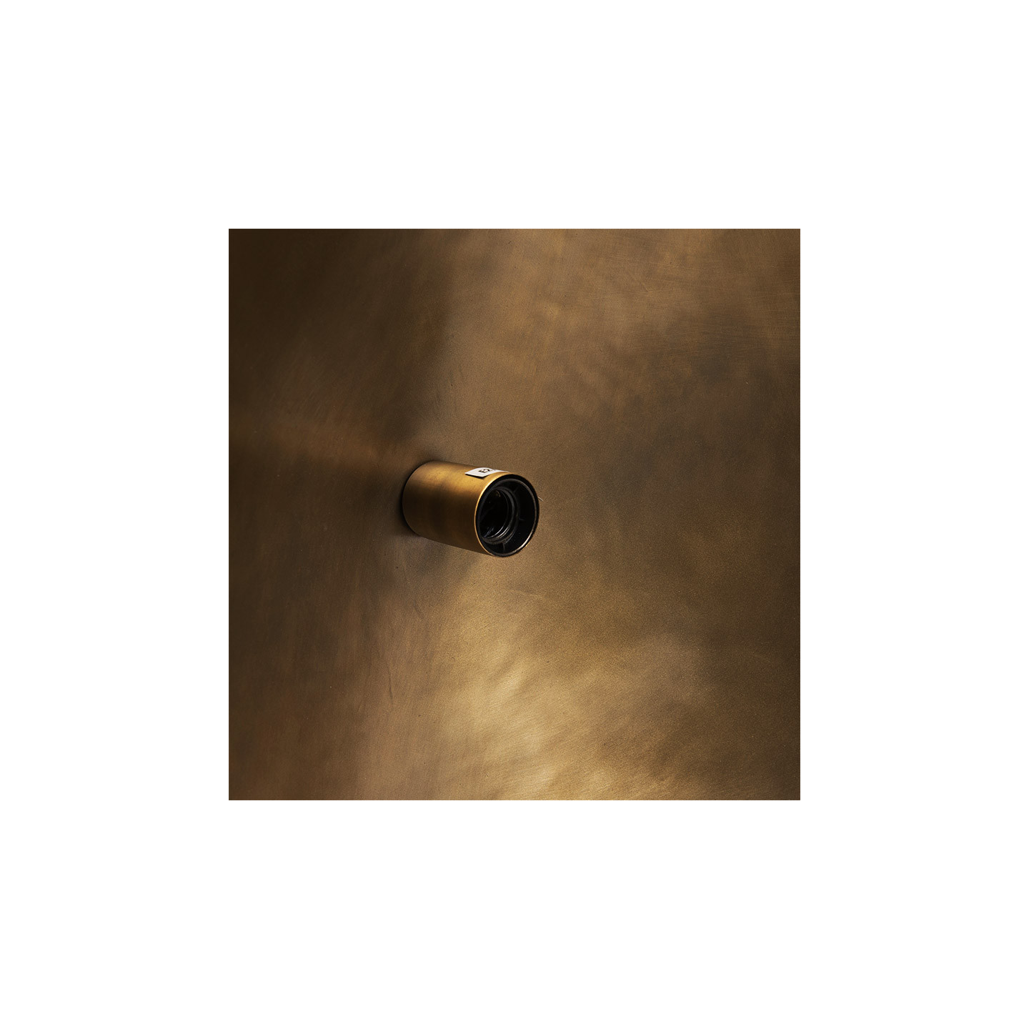 Suspension laiton doré FORTUNE COOKIE, 2 tailles Bazar Bizar