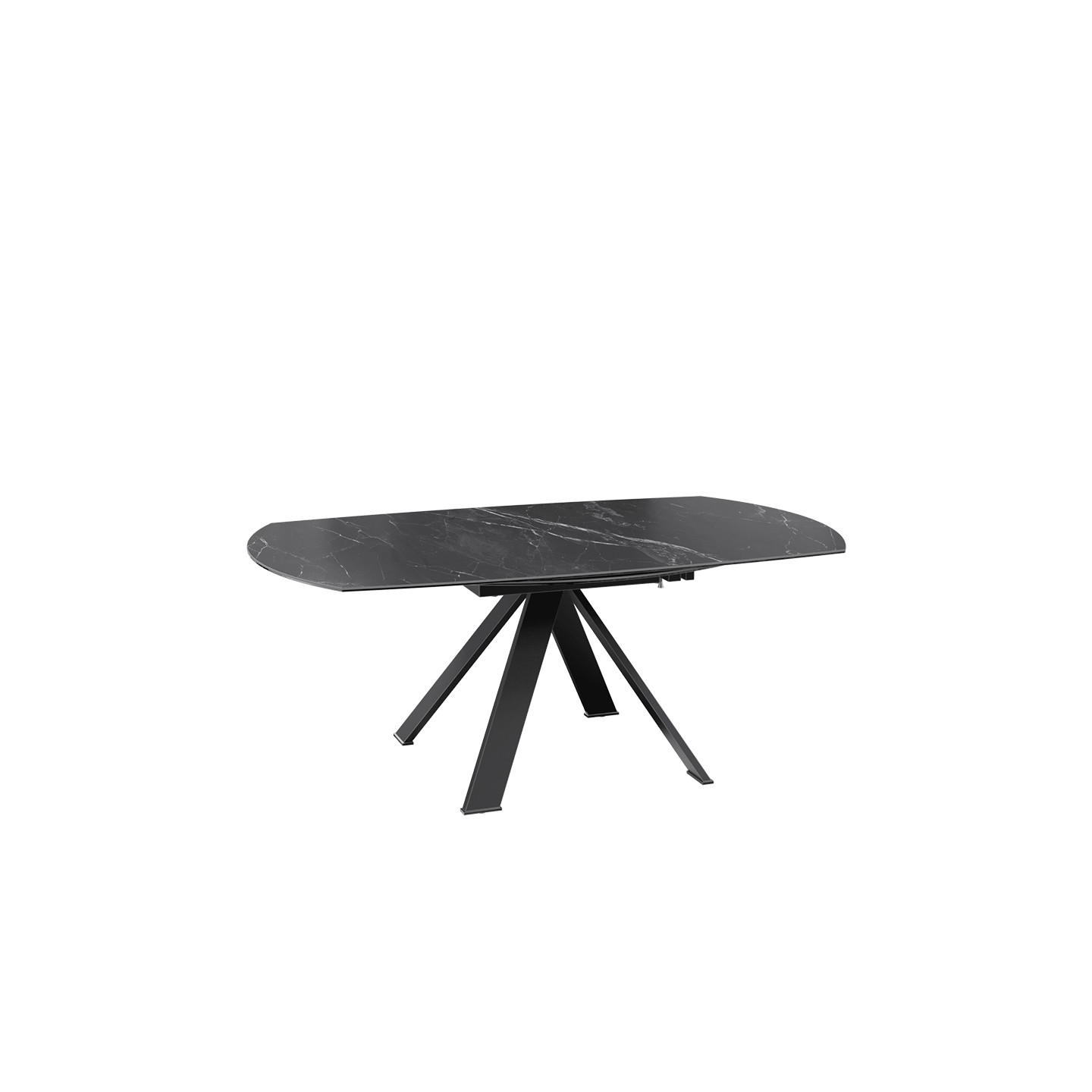 Grande table ronde GRANDE AUSTIN Ø190, 4 finitions de plateaux Akante