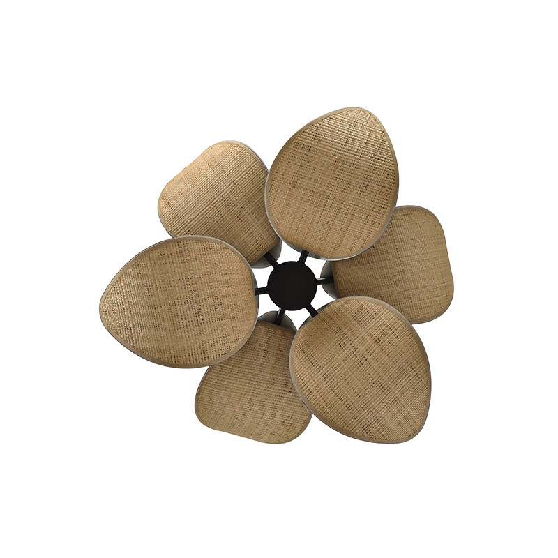 Suspension bois design LYS, taille M ou L, bois ou noir Forestier Paris