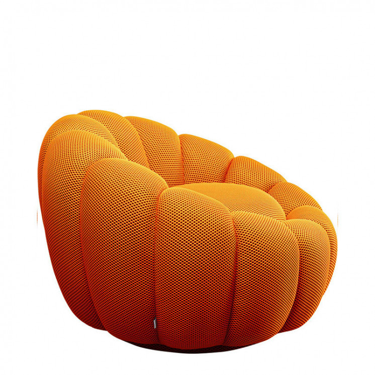Fauteuil contemporain tournant PEPPO LOUNGE, 3 coloris Kare Design