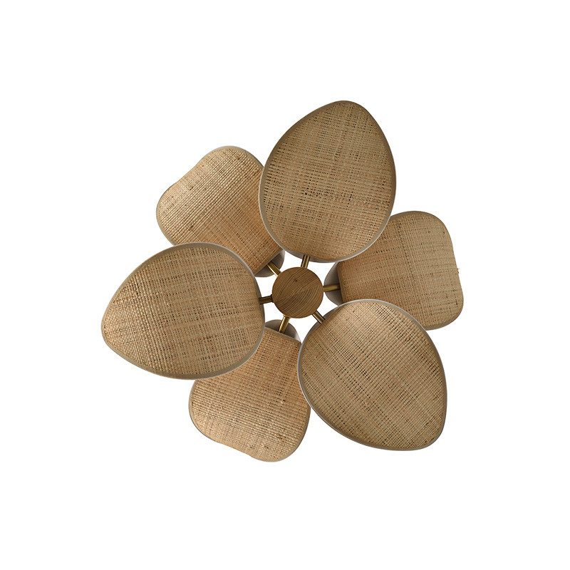 Suspension bois design LYS, taille M ou L, bois ou noir Forestier Paris