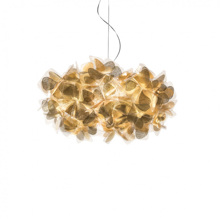 Suspension dorée CLIZIA MAMA NON MAMA GOLD, 3 tailles Slamp