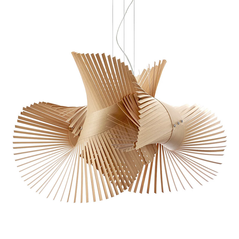 Suspension bois MINIMIKADO, 8 coloris Lzf