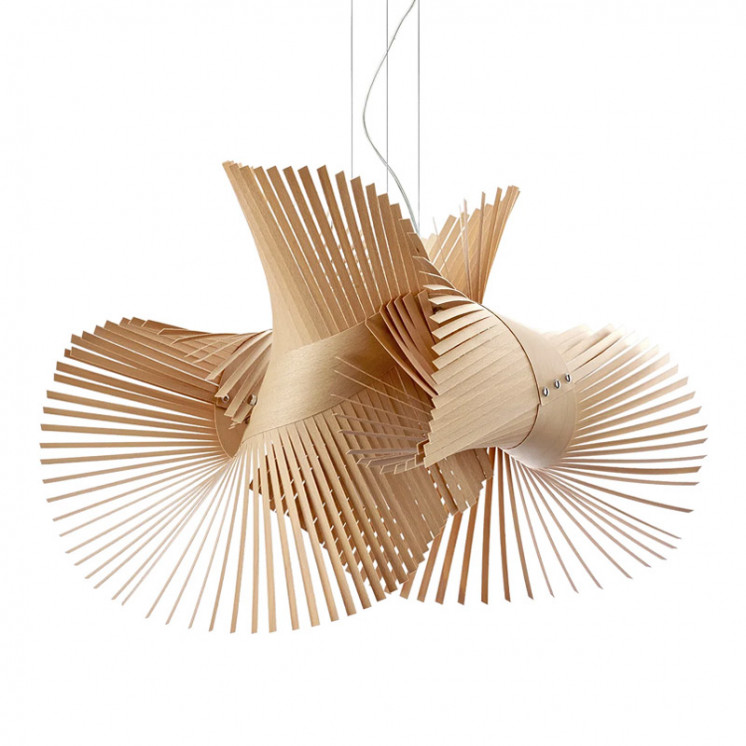 Suspension bois MINIMIKADO, 8 coloris Lzf