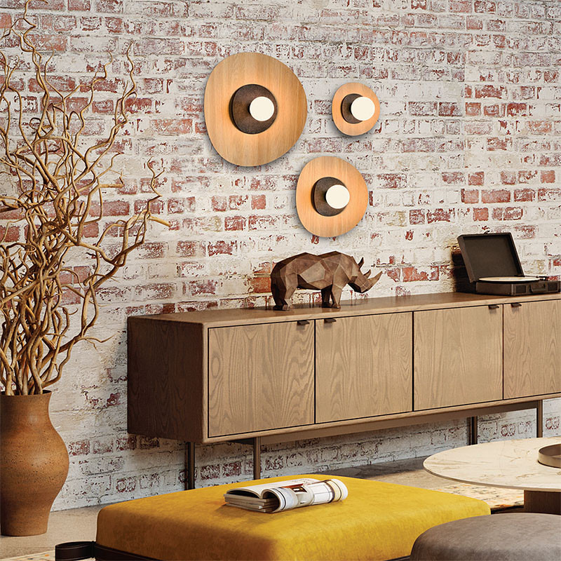 Applique murale bois design ASPEN, 3 tailles Un Autre Regard