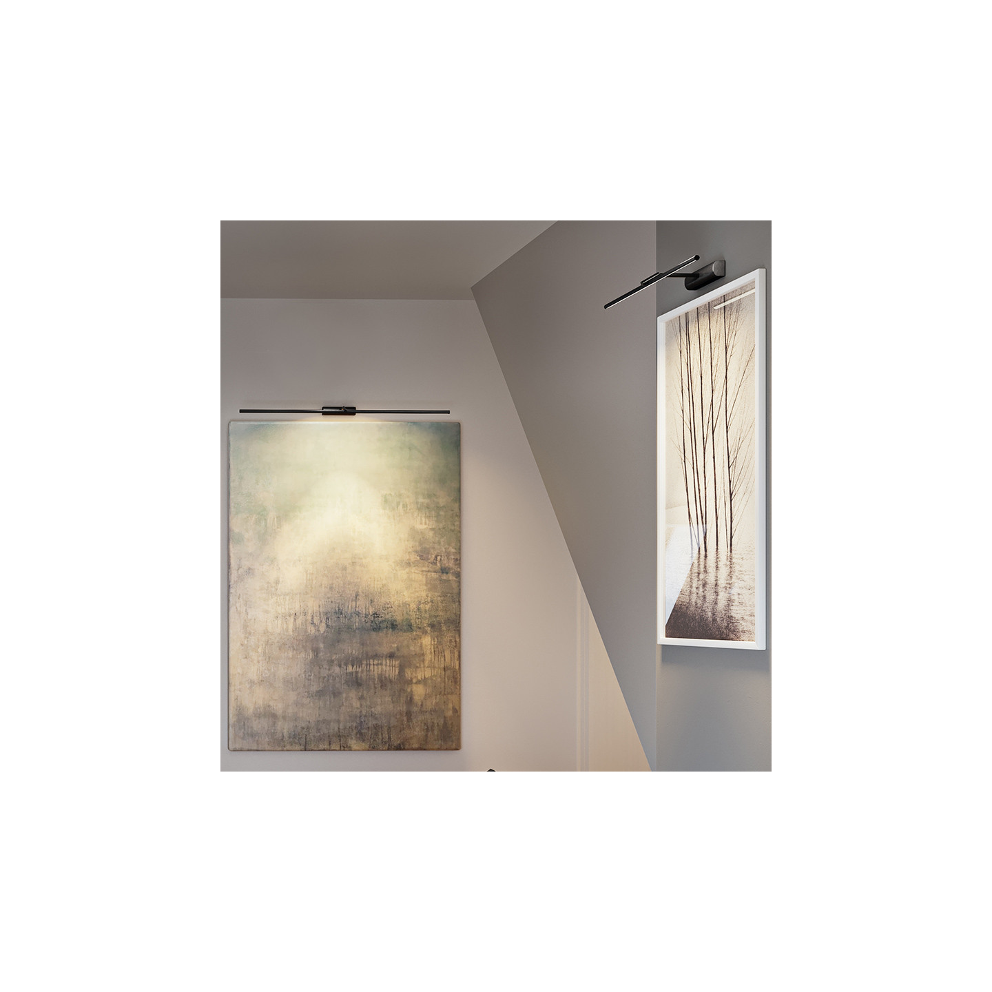 Applique murale tableau AIRY L, 3 longueurs et 3 finitions Cvl Contract