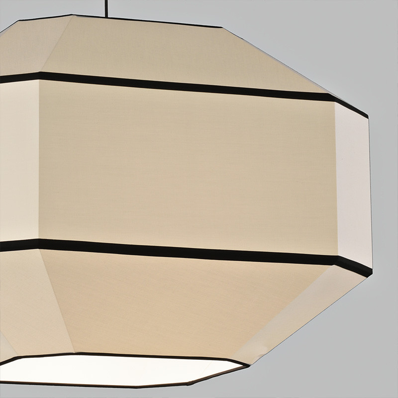 Suspension art déco BAUHAUS, 2 tailles Acb Lighting