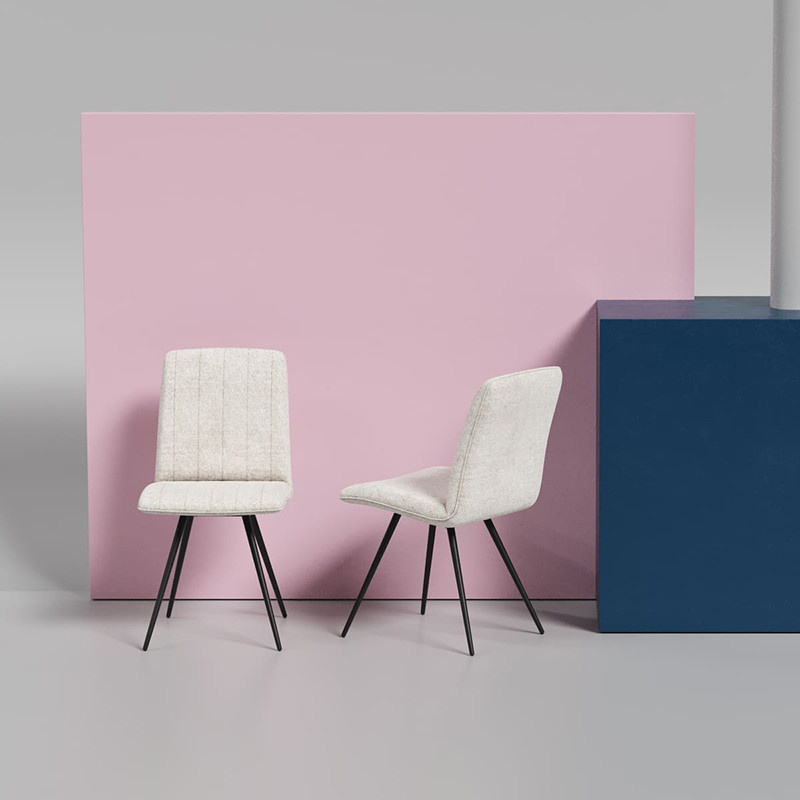 Chaise de salle à manger confortable DORTMUND, 8 coloris Akante