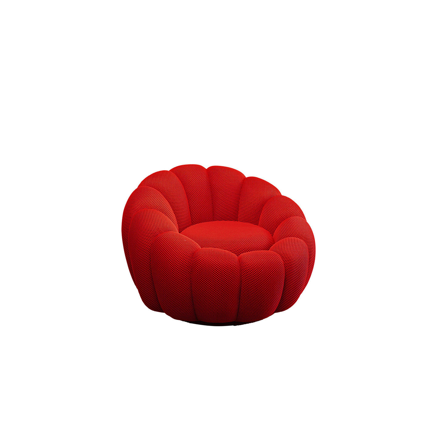 Fauteuil contemporain tournant PEPPO LOUNGE, 3 coloris Kare Design