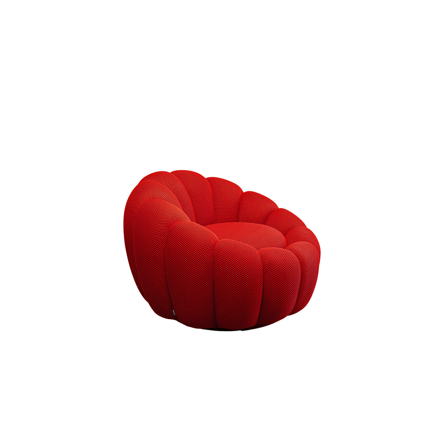 Fauteuil contemporain tournant PEPPO LOUNGE, 3 coloris Kare Design