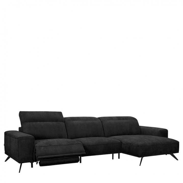 Canapé modulable ALPINE, tissu velours Adore en 6 coloris Vilmers