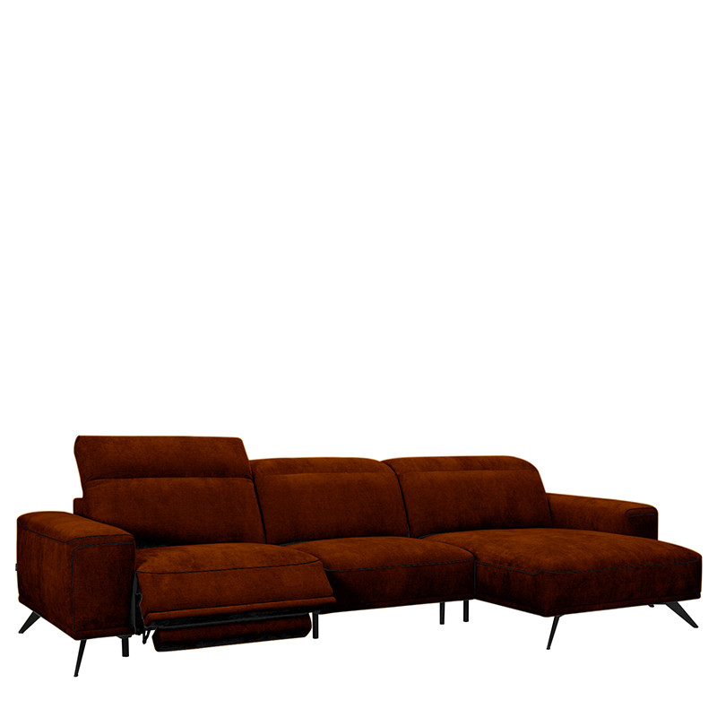 Canapé modulable ALPINE, tissu velours Adore en 6 coloris Vilmers