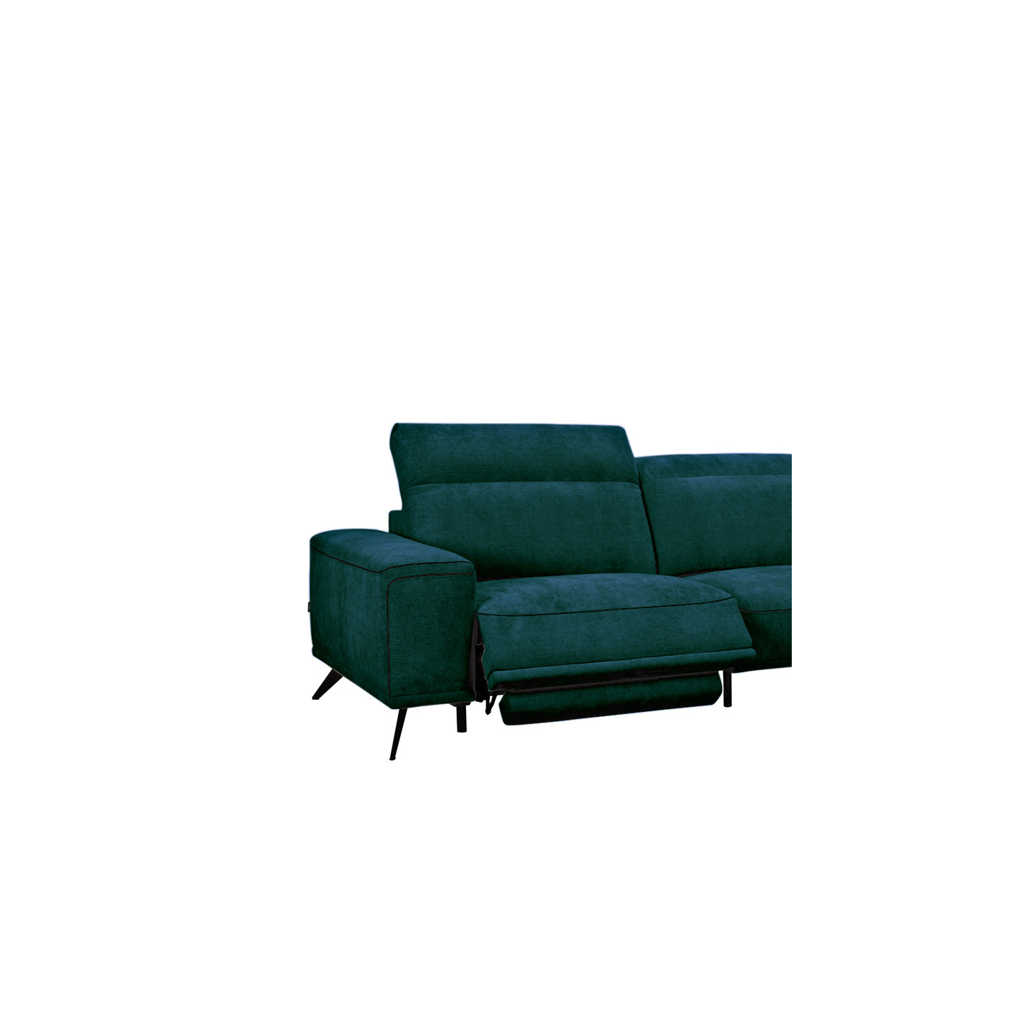 Canapé modulable ALPINE, tissu velours Adore en 6 coloris Vilmers