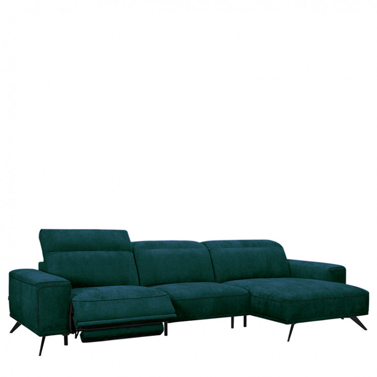 Canapé modulable ALPINE, tissu velours Adore en 6 coloris Vilmers