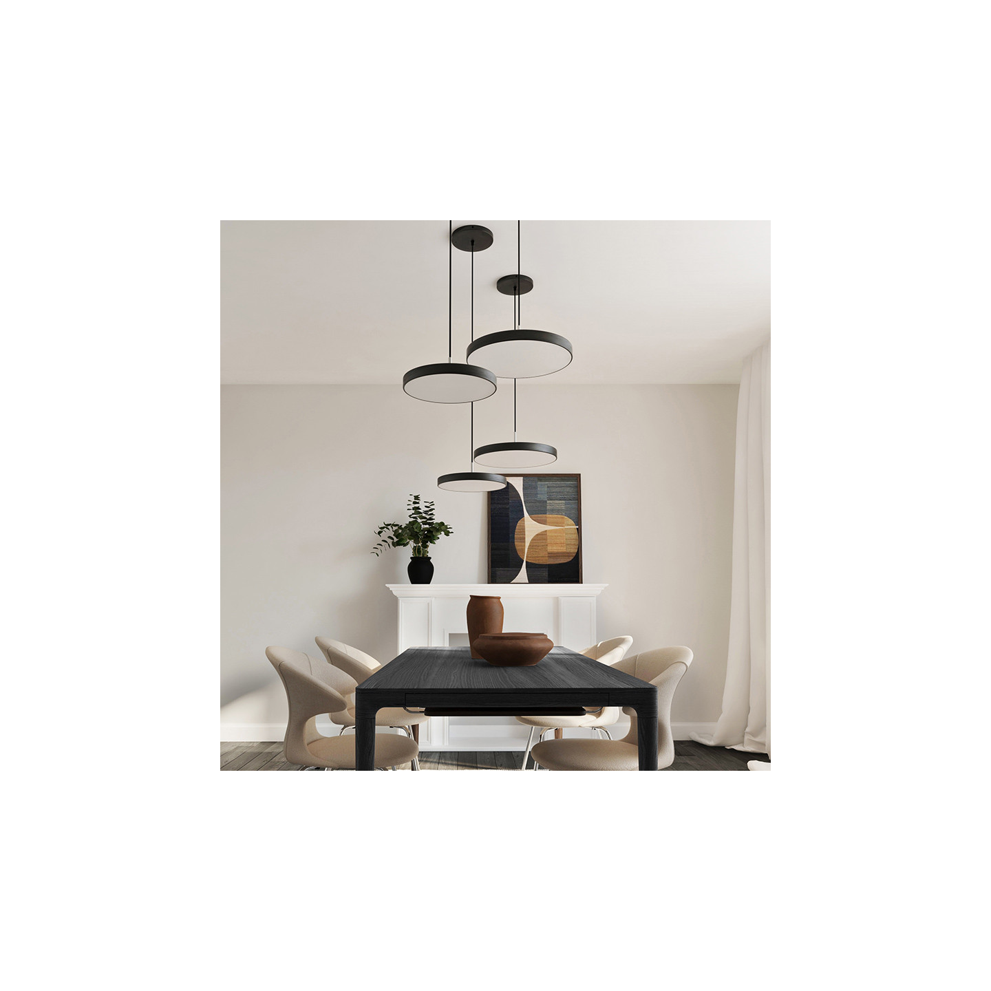 Table extensible bois massif HEART N SOUL, 6 finitions de plateaux Umage