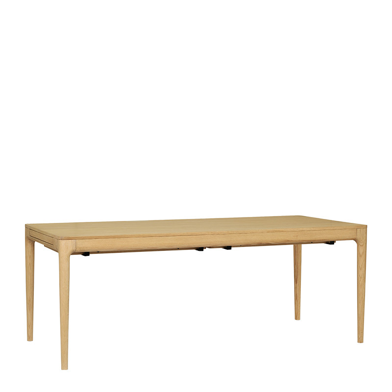 Table extensible bois massif HEART N SOUL, 6 finitions de plateaux Umage